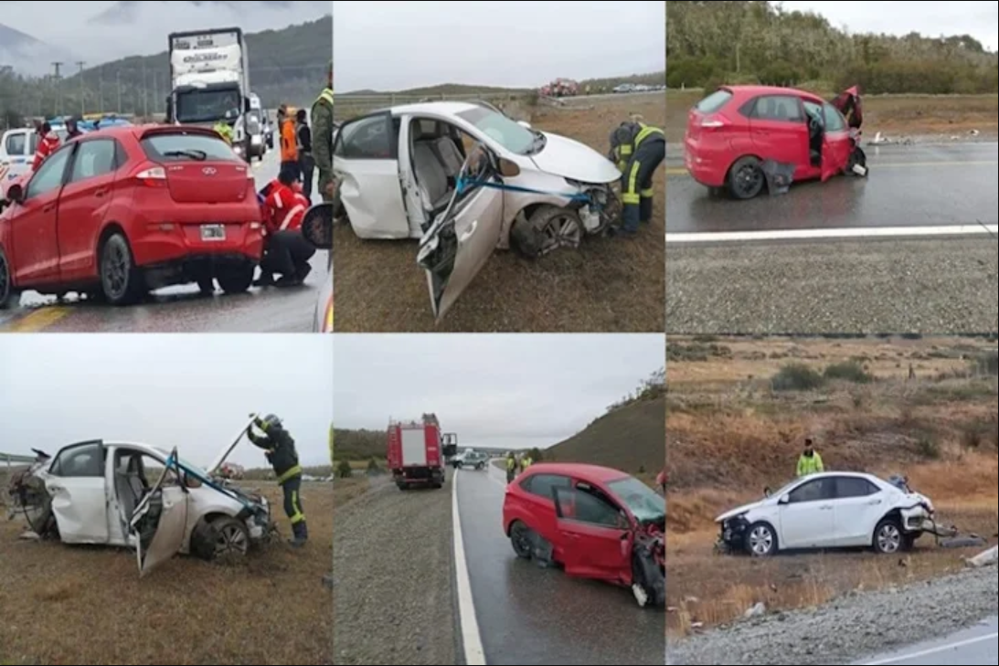 Choque en la Ruta 3, con varios lesionados – INFOTDF