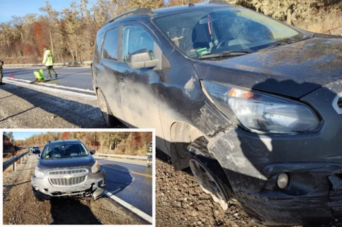 Despiste y choque en la Ruta 3, una mujer lesionada – INFOTDF